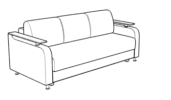 Пантограф-механизм (Тик-Так) трансформации дивана