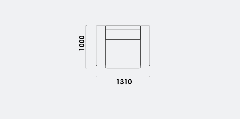 Модульный диван Дискавери (Кресло)