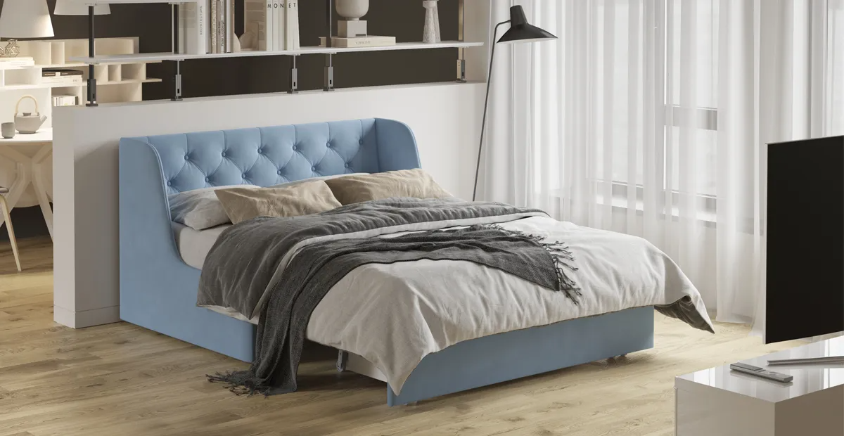 Диван-кровать Доминго НПБ 155 Prima grey