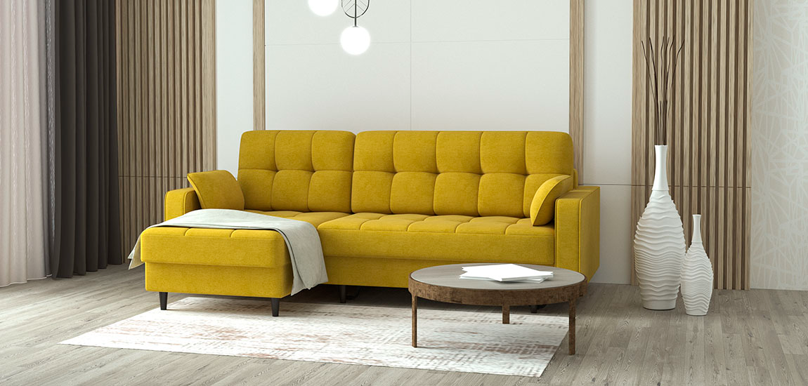 Диван угловой Орлеан Тик-Так (Пантограф)