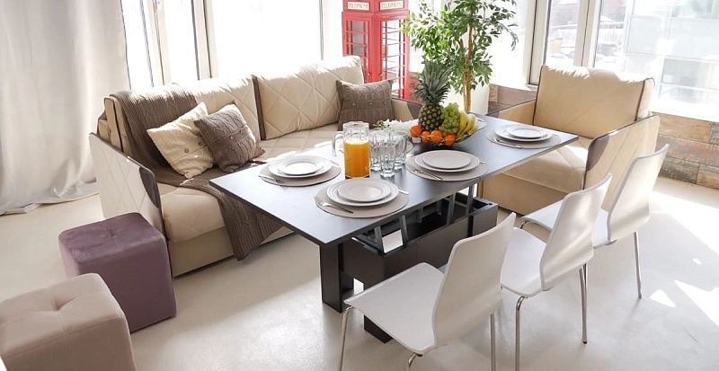 Стол-трансформер обеденный Сиэтл